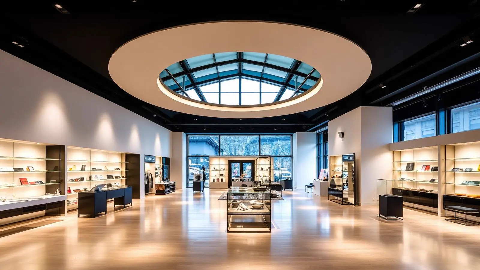 Showroom — vista principale